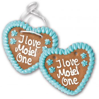 Lebkuchenherz  16 x 15 cm mit Beschriftung nach Kundenwunsch 50 Stück