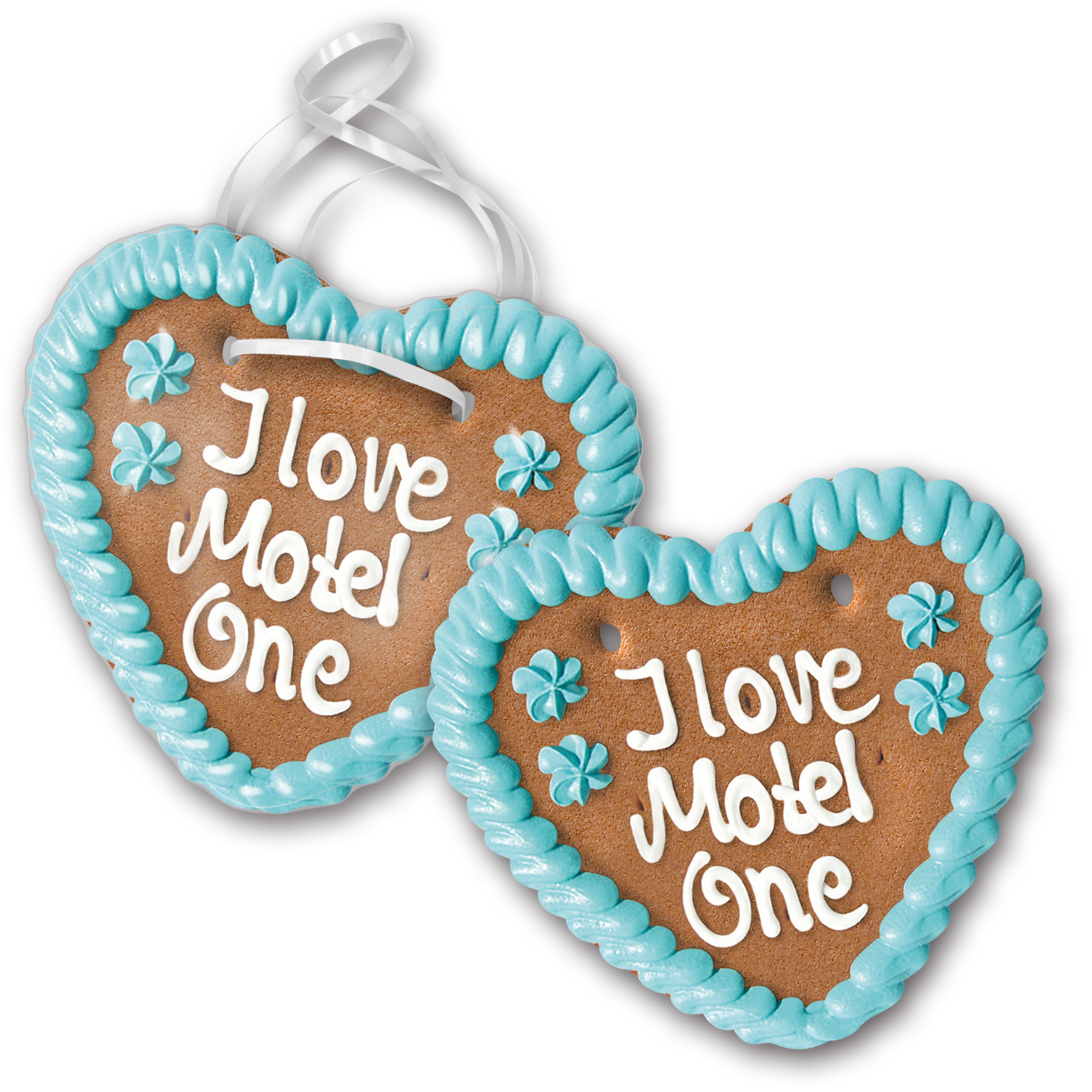 Lebkuchenherz 16 x 15 cm mit Beschriftung nach Kundenwunsch 50 Stück