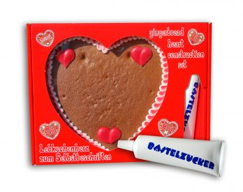 Lebkuchenherz zum Selbstbeschriften 20cm / 175g