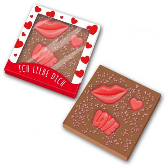 Schokoladentafel 50g " Ich liebe Dich "