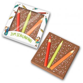 Schokoladentafel 50g " Schulanfang "