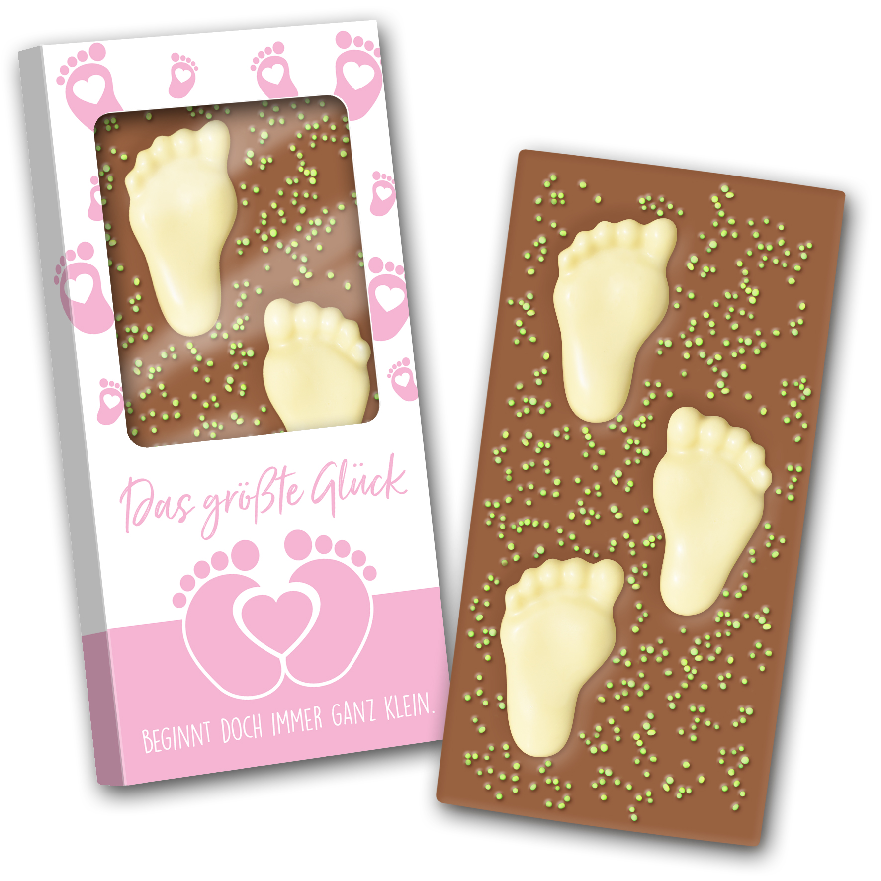 Schokoladentafel 140g " Das größte Glück.... Mädel "