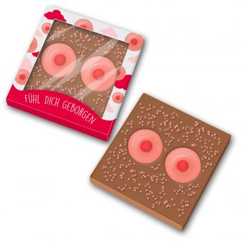 Schokoladentafel 50g " Fühl Dich geborgen "