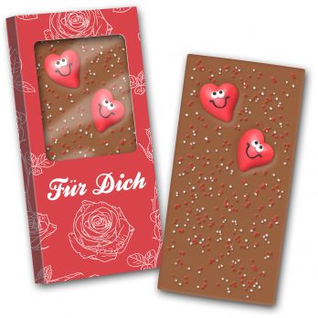 Schokoladentafel 140g " Für Dich "