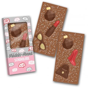 Schokoladentafel 140g " Mädels - Abend "