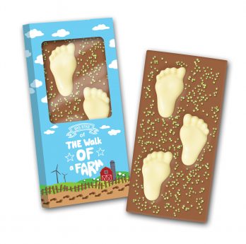 Schokoladentafel 140g " The Walk of a Farm "