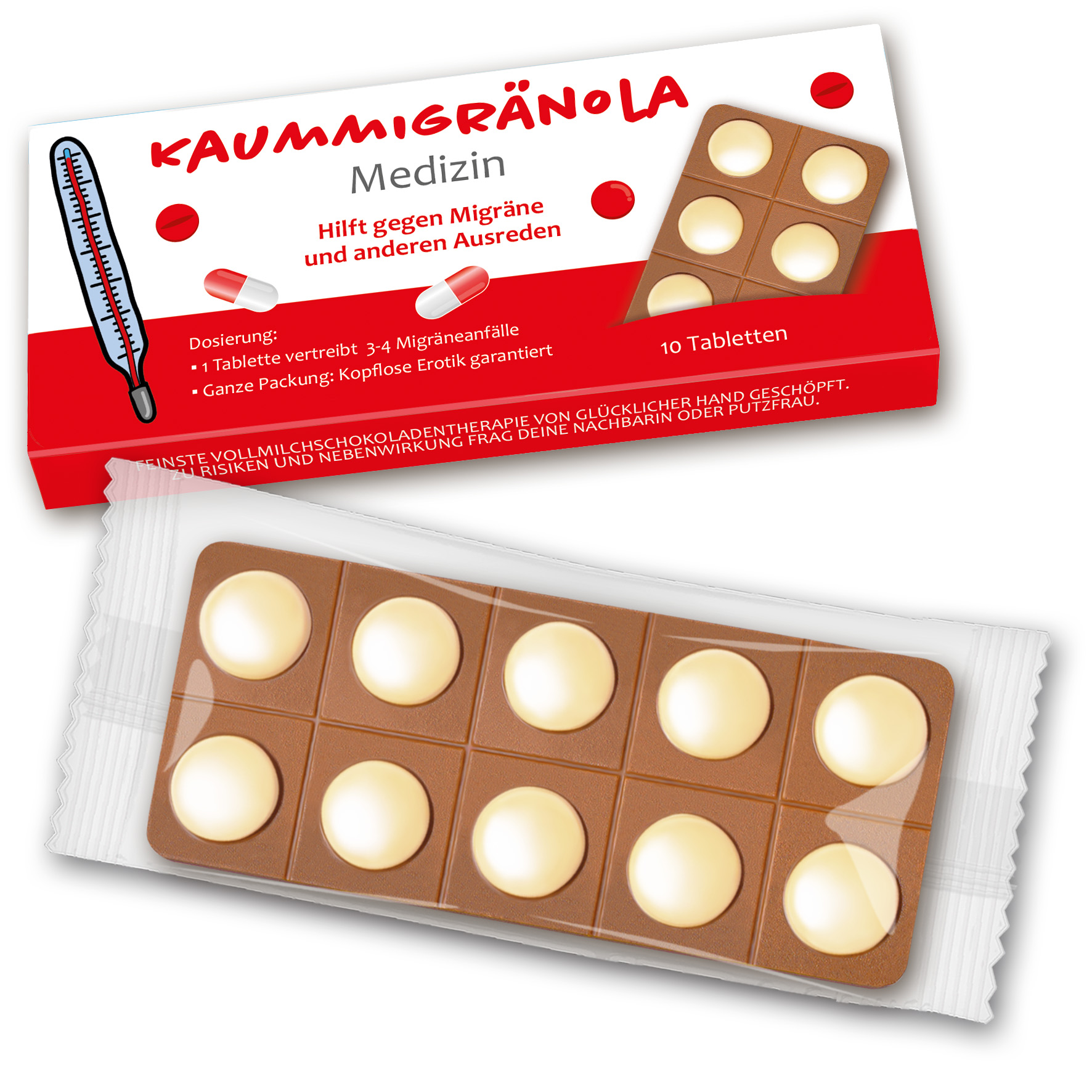 Kaummigränola Medizin " Hilft gegen Migräne und andere Ausreden " 30g