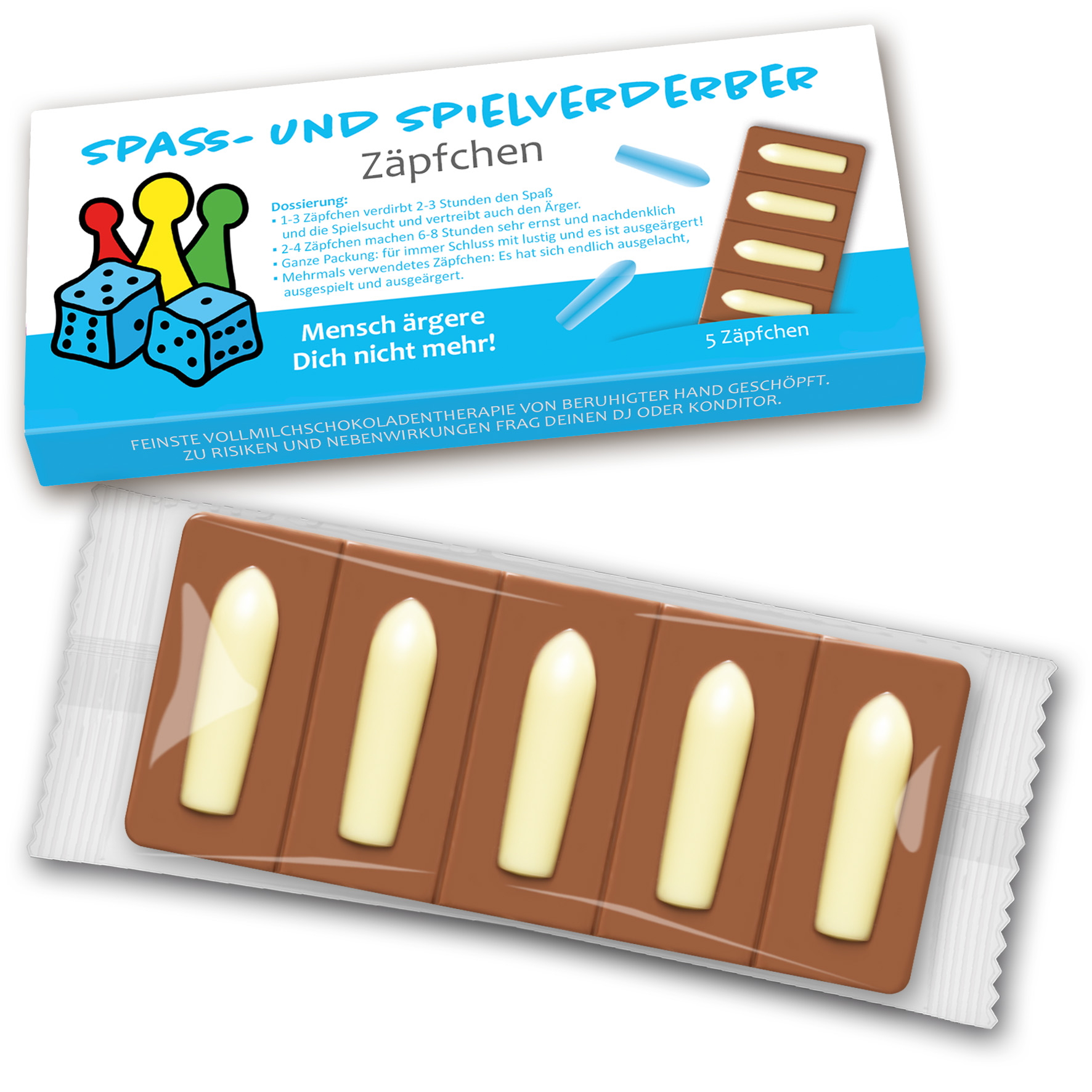 Spiel - und Spaßverderber Zäpfchen 30g
