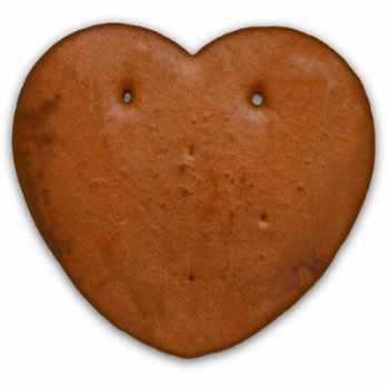 Lebkuchenherz 9 x 9 cm mit Beschriftung nach Kundenwunsch 10 bis 50 Stück