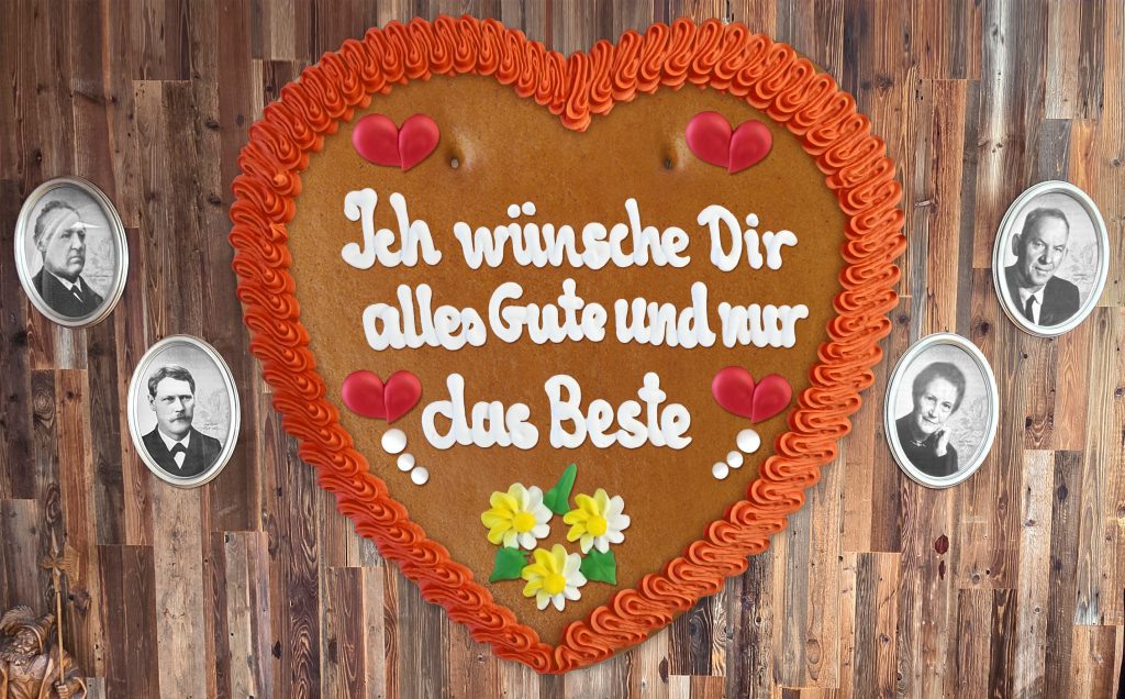 Liebe(r) ..., ich wünsche Dir alles Gute und nur das Beste!